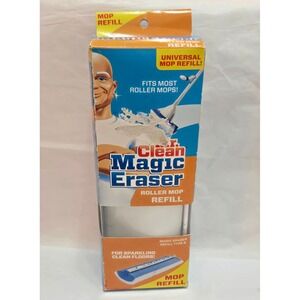 Mr. Clean Magic Eraser Roller Mop Refill‎ Universal Fits Most Rollers